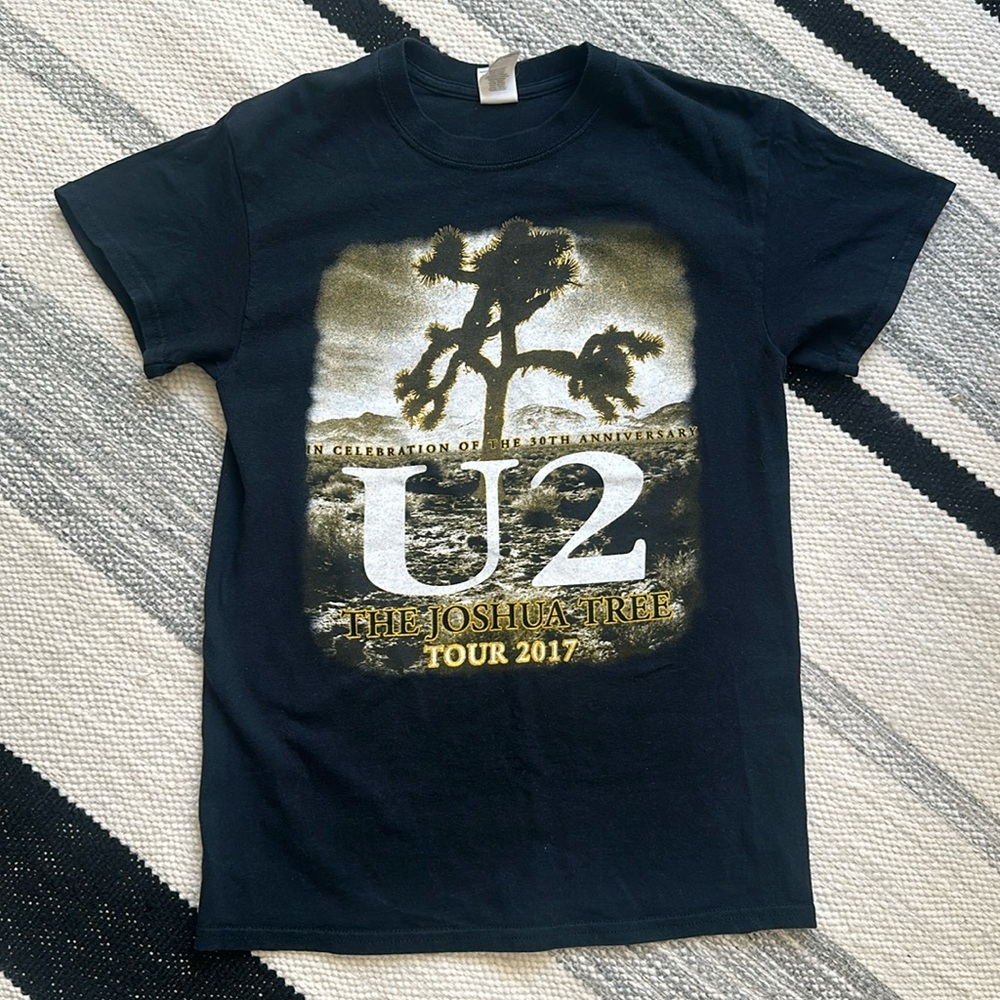 U2 Vintage Concert T Shirt Joshua Tree Tour